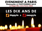 Slappyto & Sweepyto : L'apéro des 10 ans à Paris.
