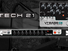 Tech21 préampli VT Bass DI en pédale et rack