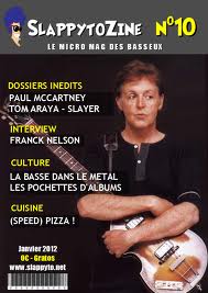 SlappytoZine 10 Magazine Bassistes couverture