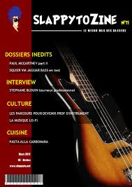 SlappytoZine 11 Magazine Bassistes couverture