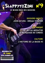 SlappytoZine 9 Magazine Bassistes couverture