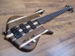 Luthman Mystic custom Rainbow guyal basse